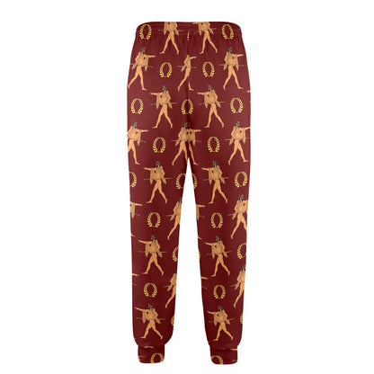 Ancient Greek Print Design LKS307 Men's Casual Track Pants