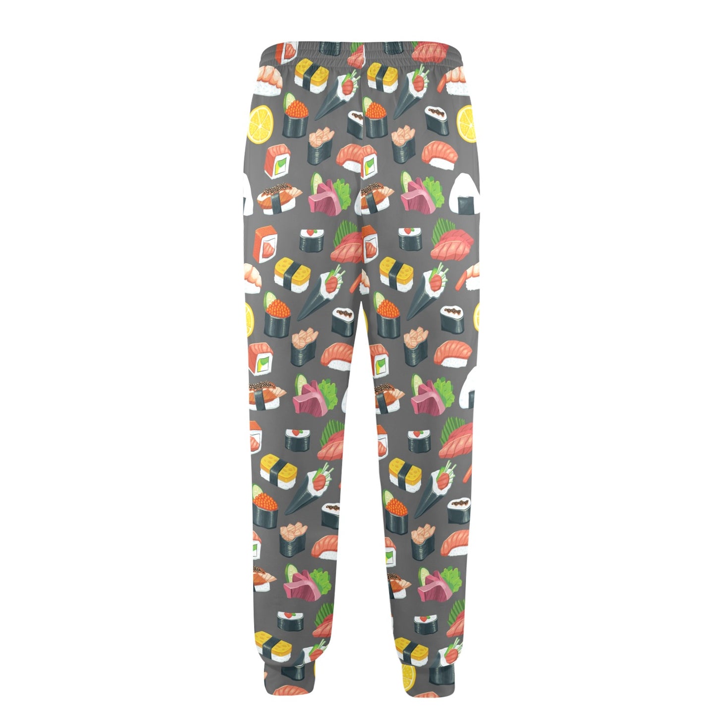 Sushi Pattern Print Men's Casual Track Pants