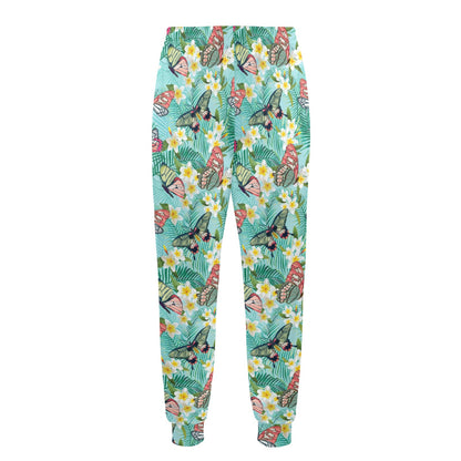 Butterfly Pattern Print Design 09 Men's Casual Track Pants