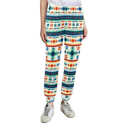 Aztec Pattern Print Design 02 Women's Casual Track Pants