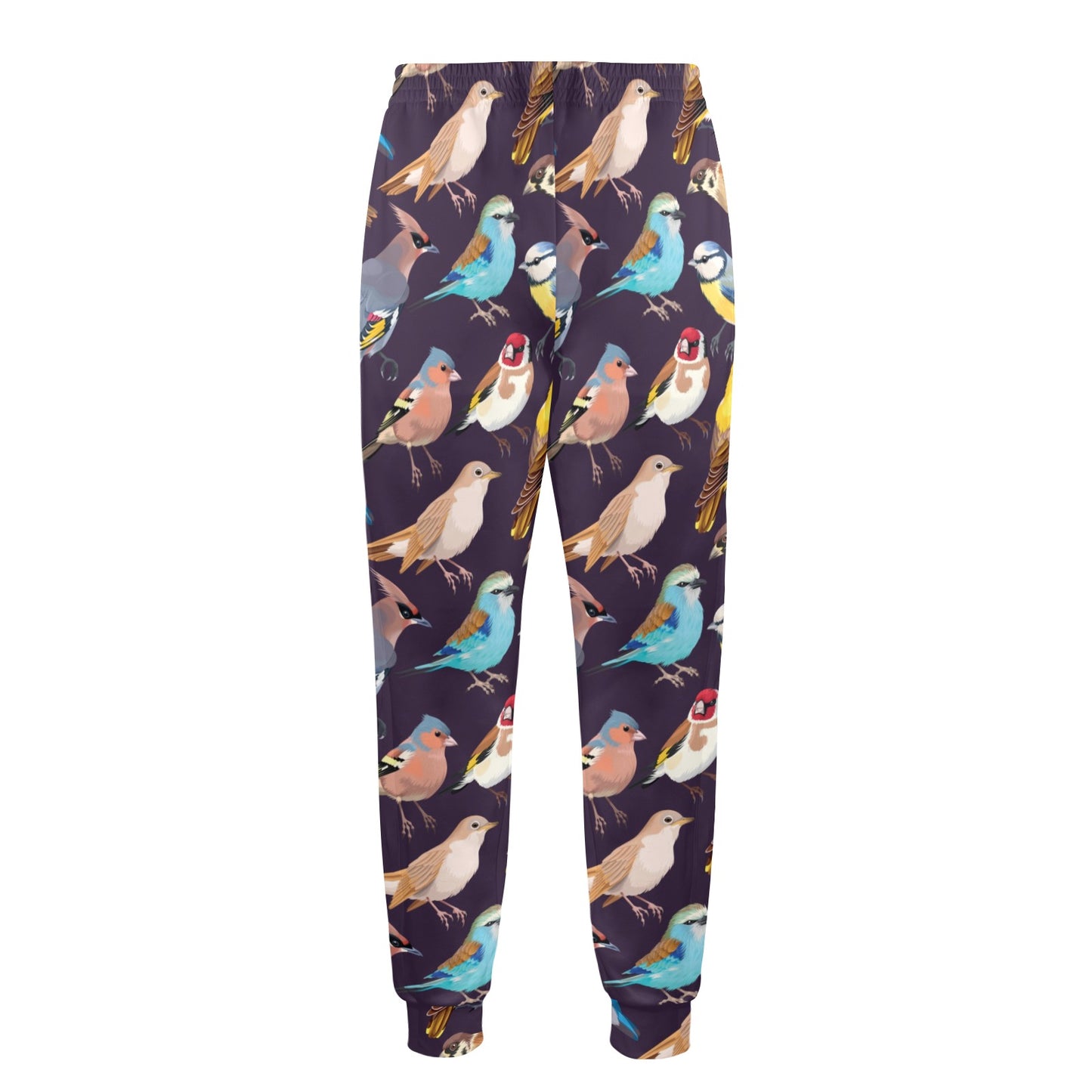 Bird Cute Print Pattern Men's Casual Track Pants