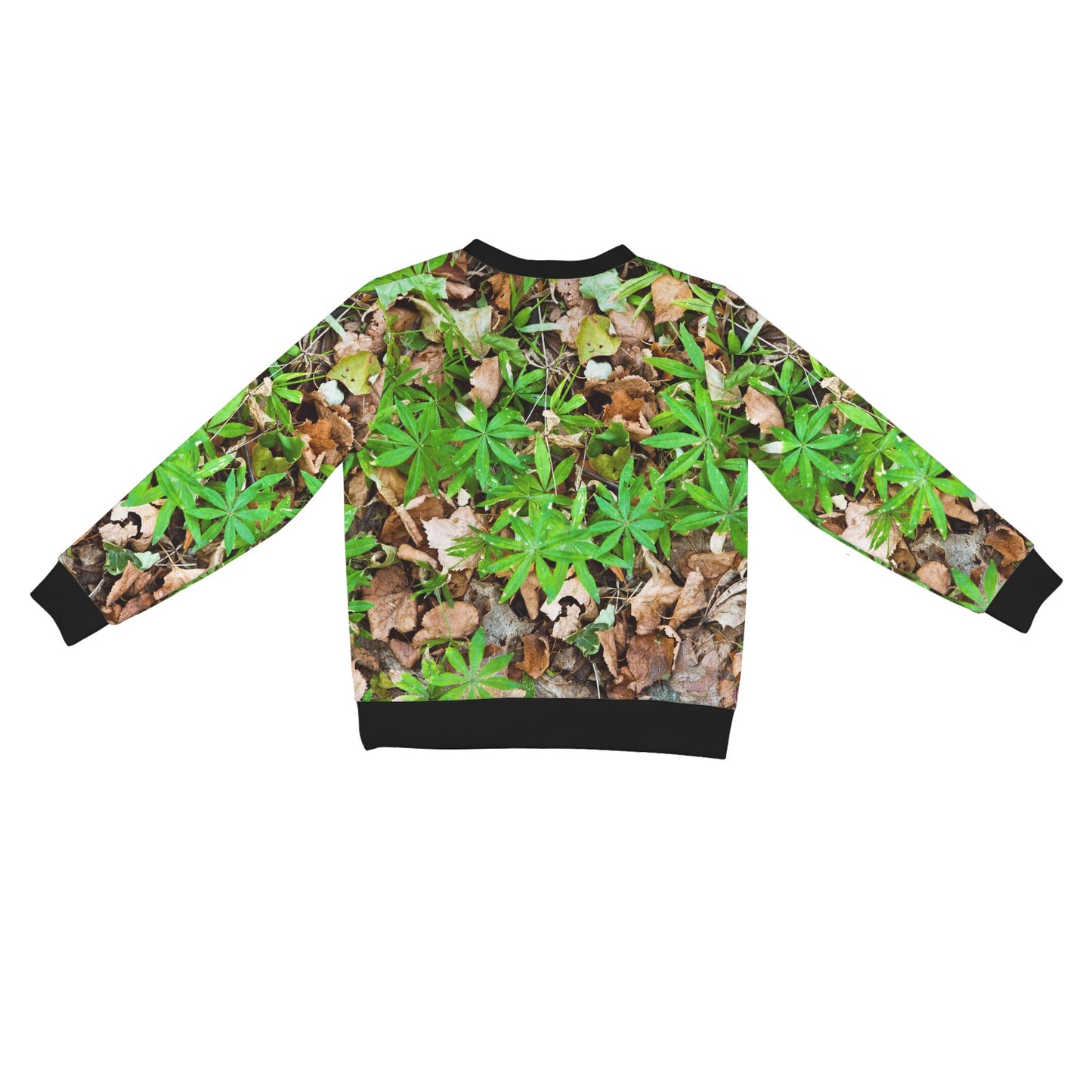 Camouflage Realistic Tree Fresh Print Women's Cardigan