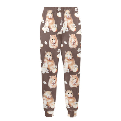 Hamster Pattern Print Design 03 Men's Casual Track Pants