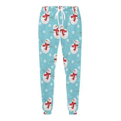 Snowman Print Design LKS304 Men's Sweatpants