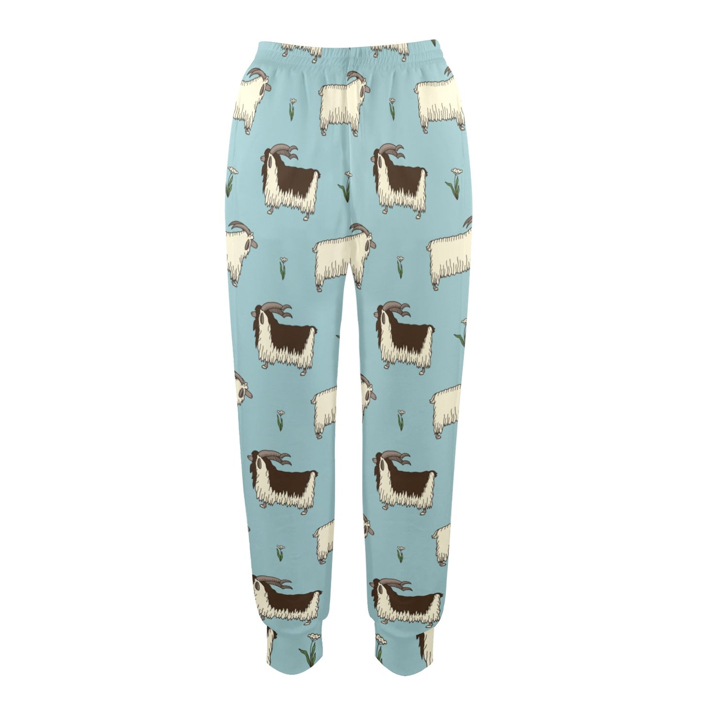 Goat Pattern Print Design 02 Women's Casual Track Pants
