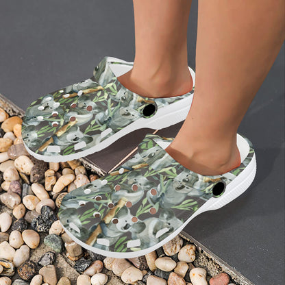 Koala Pattern Design Print Unisex Clogs Shoes