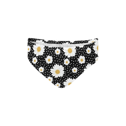 Daisy Pattern Print Design DS02 Men's Swimming Briefs
