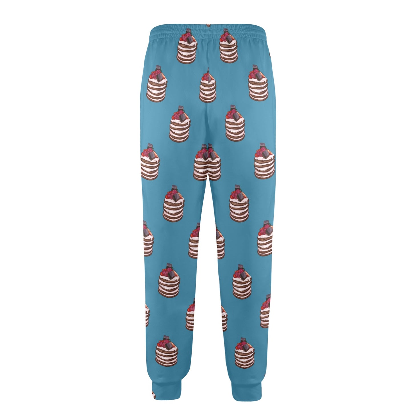 Pancake Pattern Print Design A03 Men's Casual Track Pants