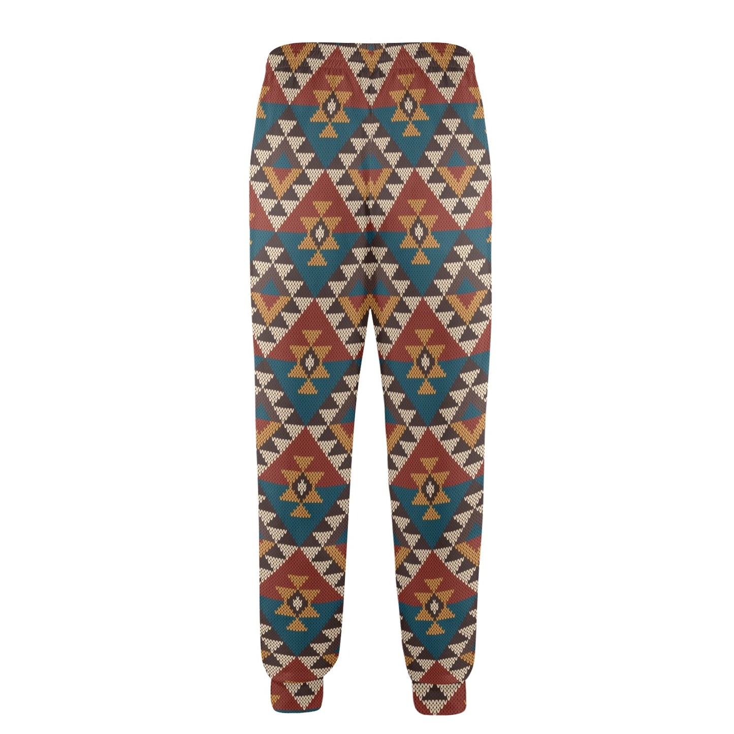 Knit Aztec Tribal Men's Casual Track Pants