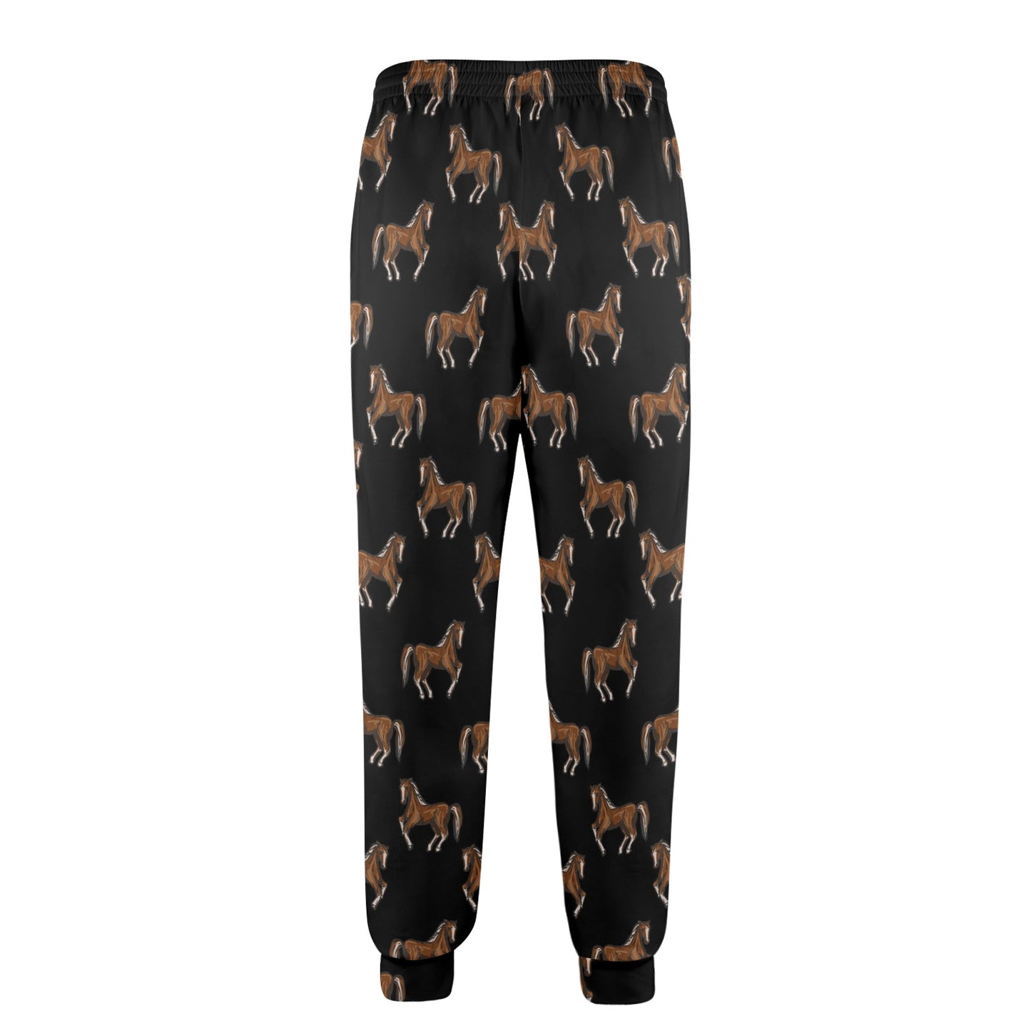 Horse Print Design LKS3010 Men's Casual Track Pants