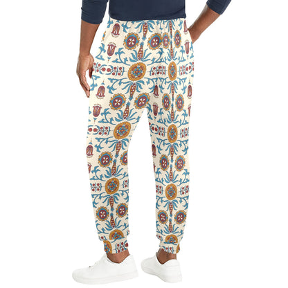 Suzani Print Design LKS301 Men's Casual Track Pants