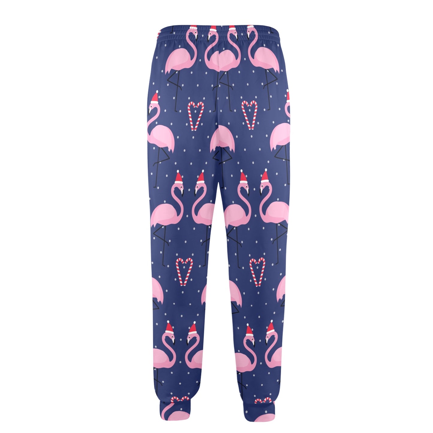 Flamingo Christmas Men's Casual Track Pants