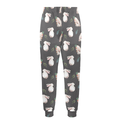 Rabbit Print Design LKS402 Men's Casual Track Pants