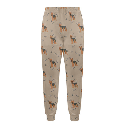 Yorkshire Terriers Print Design LKS305 Men's Casual Track Pants