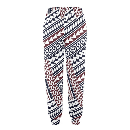 Polynesian Tribal line Women's Casual Track Pants