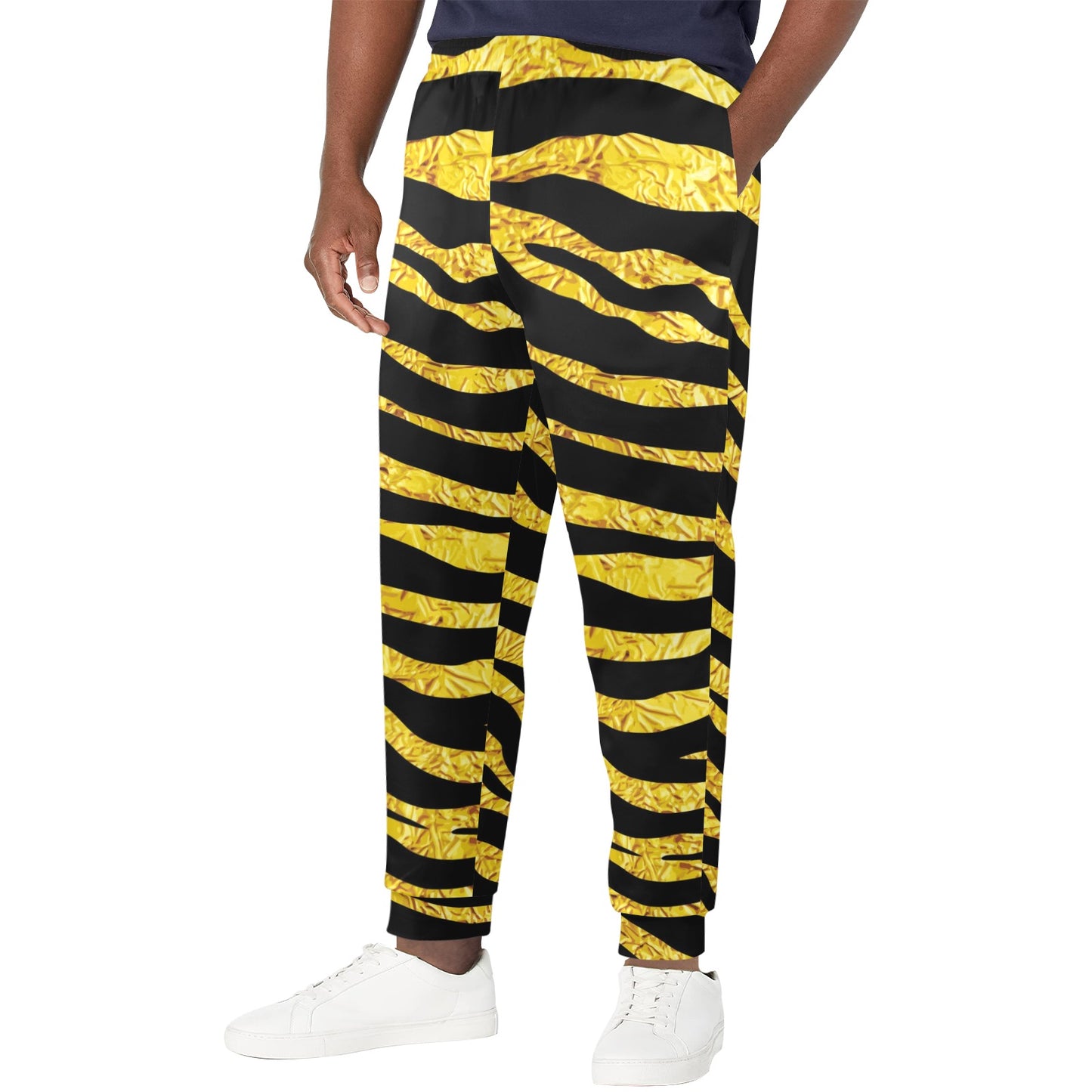 zebra Gold Men's Casual Track Pants