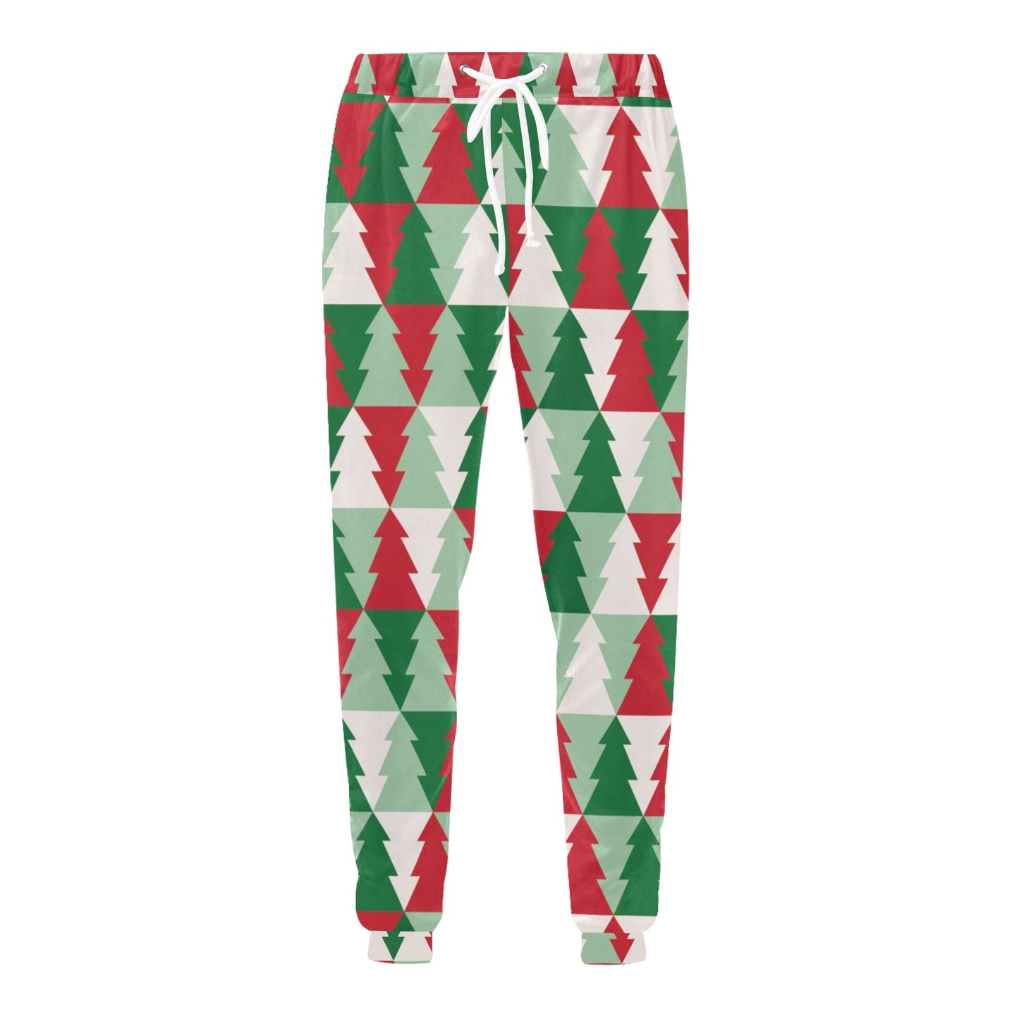 Christmas Tree Pattern Print Design 01 Men's Sweatpants