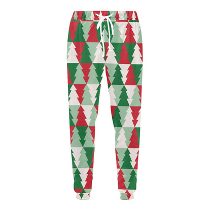 Christmas Tree Pattern Print Design 01 Men's Sweatpants