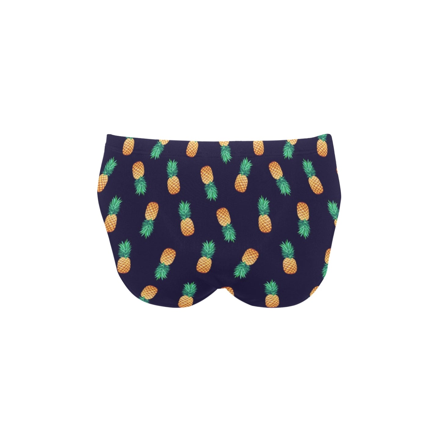 Pineapple Pattern Men's Swimming Briefs
