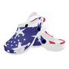 American flag Print Unisex Clogs Shoes