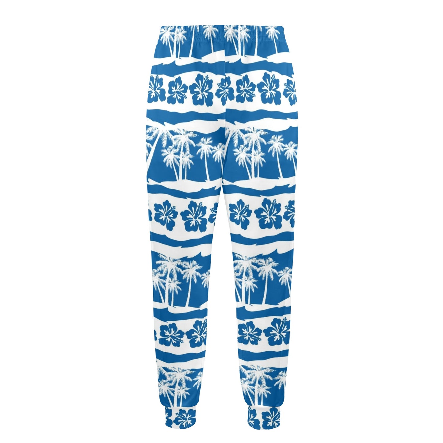 Hawaiian Themed Pattern Print Design H021 Men's Casual Track Pants