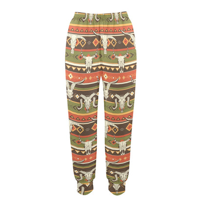 American indian Skull Animal Women's Casual Track Pants