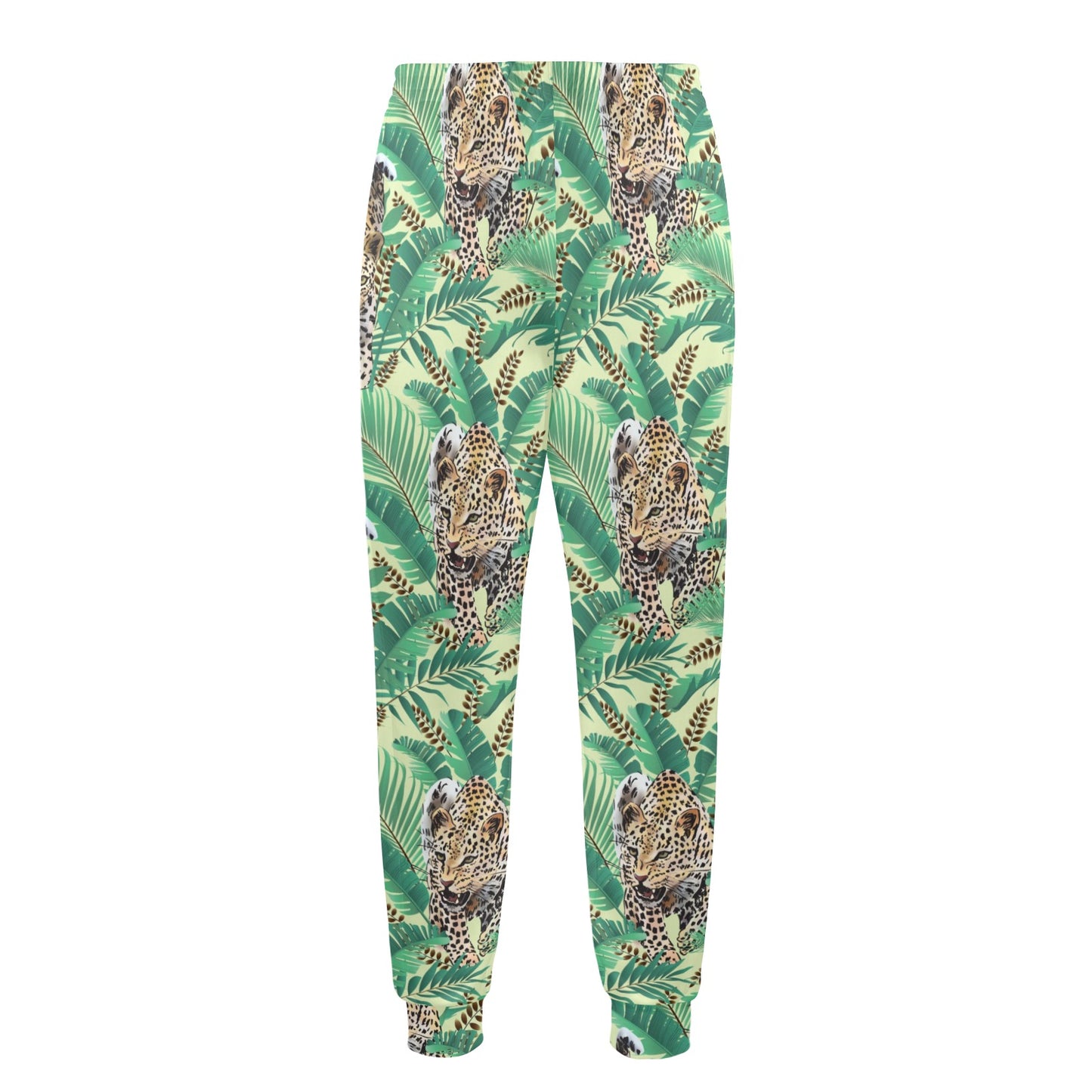 Leopard Pattern Print Design 03 Men's Casual Track Pants
