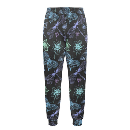 Butterfly Dragonfly Men's Casual Track Pants
