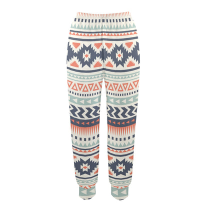Tribal Aztec vintage pattern Women's Casual Track Pants