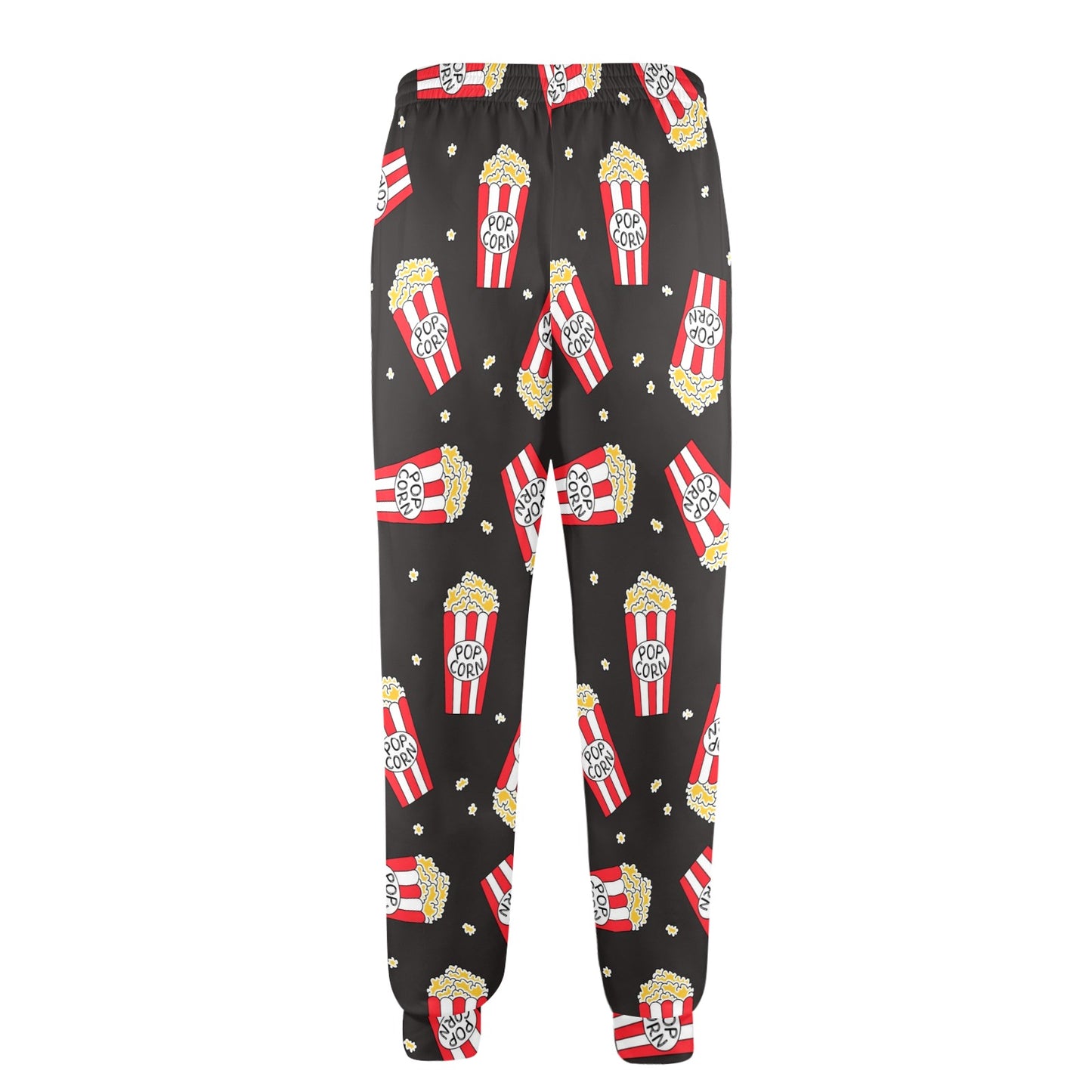 Popcorn Pattern Print Design A01 Men's Casual Track Pants