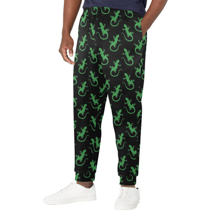 lizard Print Design LKS401 Men's Casual Track Pants