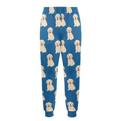 Golden Retriever Design Print Pattern JJ0279 Men's Casual Track Pants