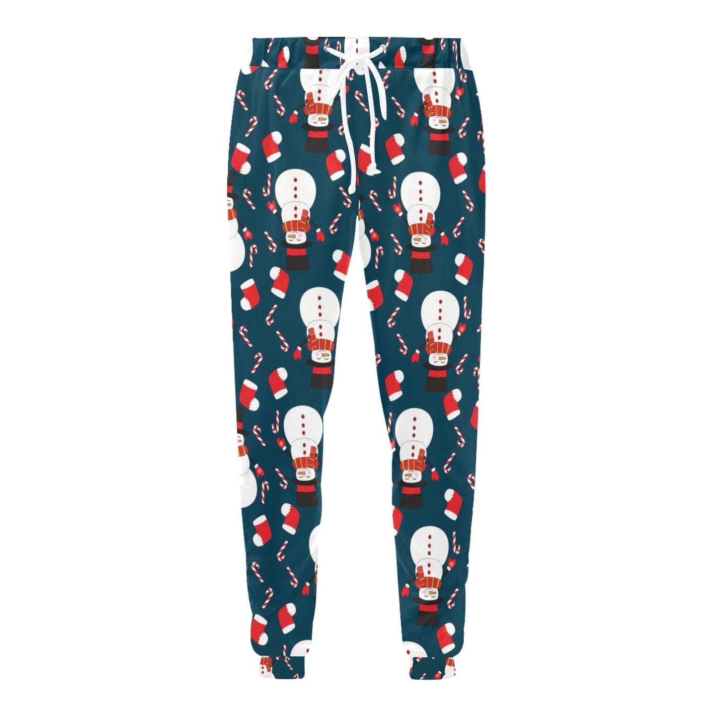 Snowman Print Design LKS301 Men's Sweatpants