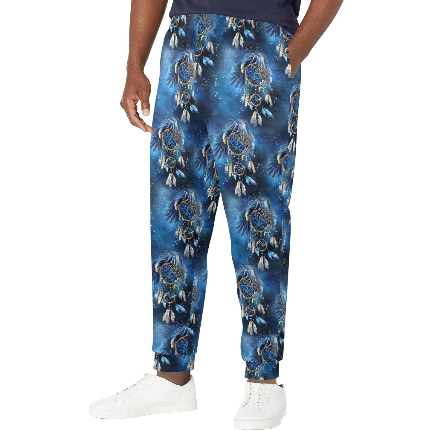 Eagles Dream Catcher Themed Men's Casual Track Pants