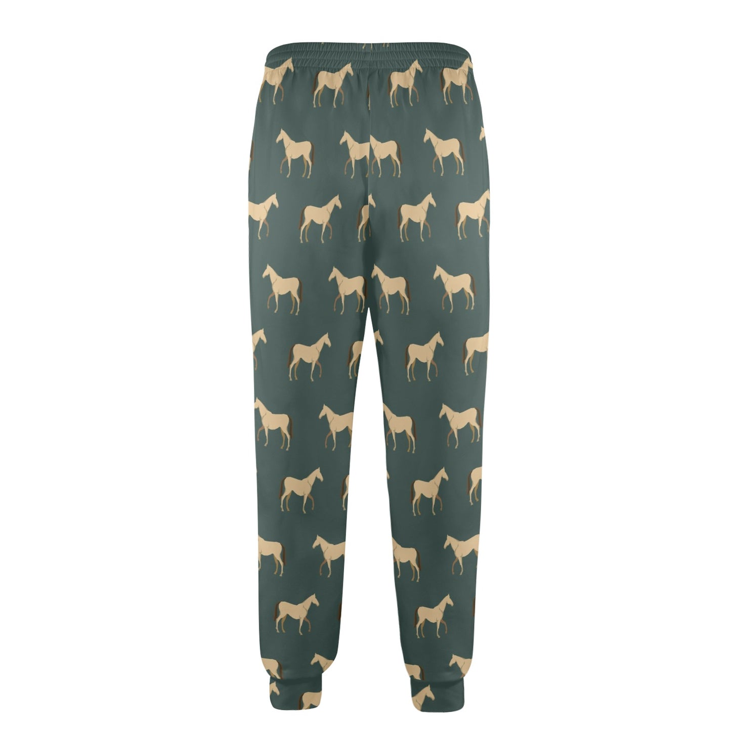 Horse Classic Themed Pattern Print Men's Casual Track Pants