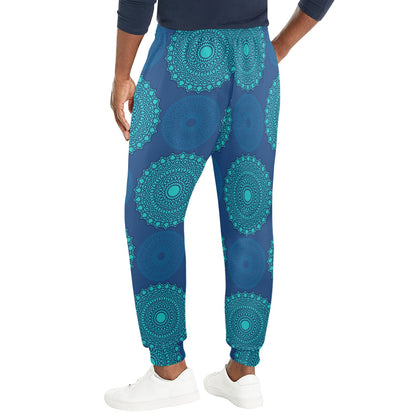 Medallion Pattern Print Design 04 Men's Casual Track Pants