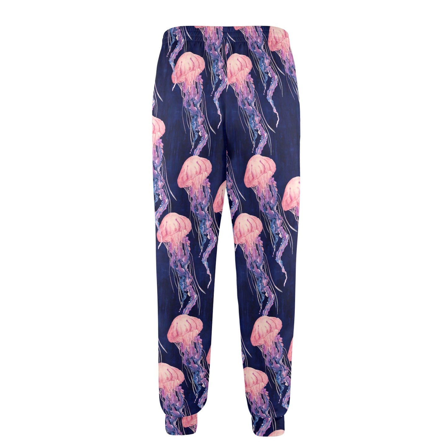 Jellyfish Pattern Print Design 03 Men's Casual Track Pants