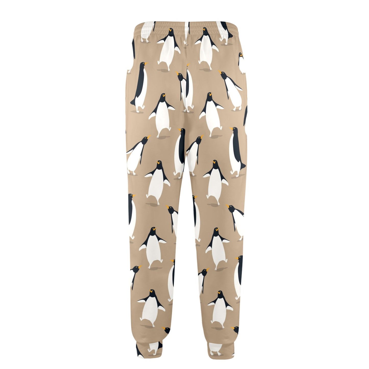 Penguin Pattern Print Design A01 Men's Casual Track Pants