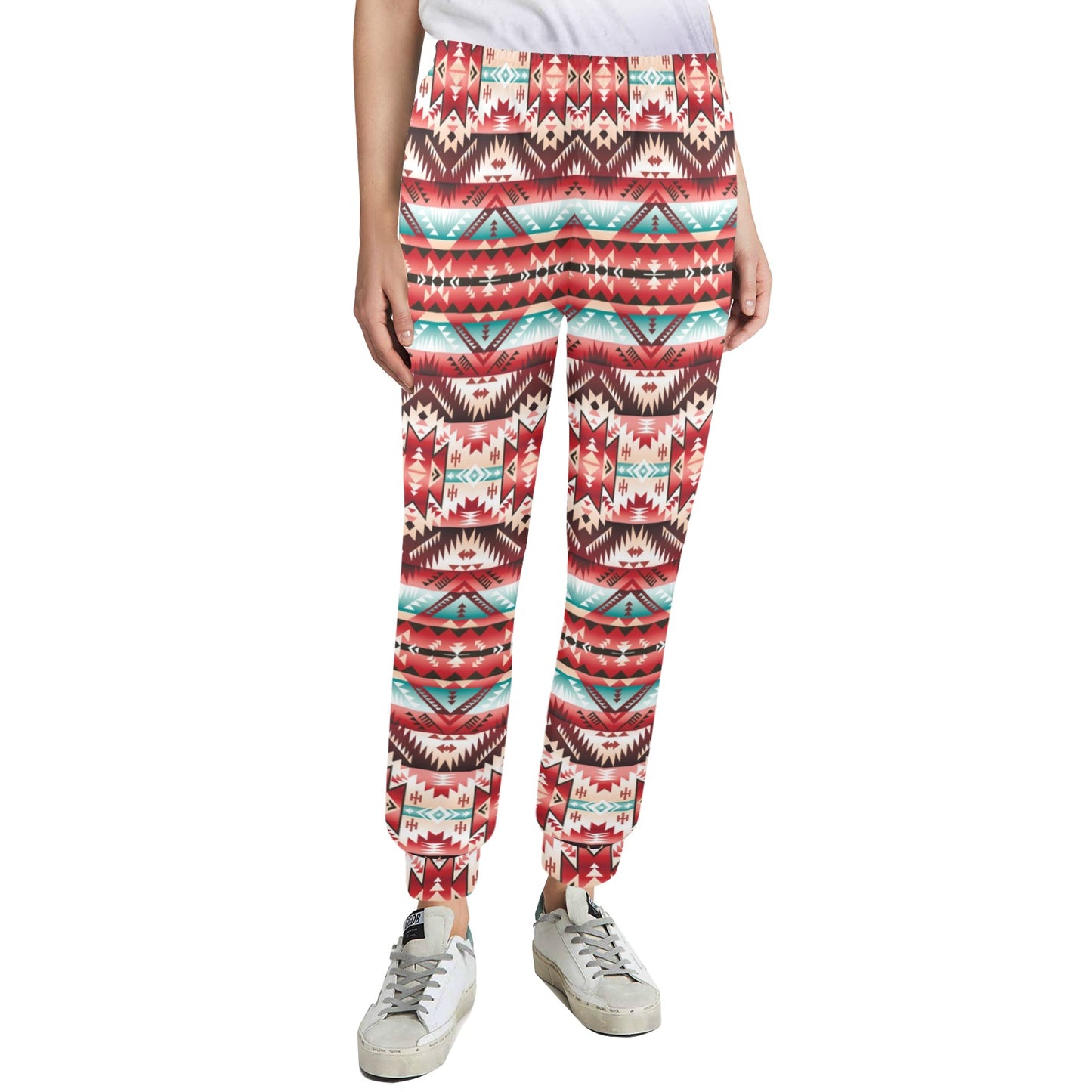 Aztec Western Style Print Pattern Women's Casual Track Pants