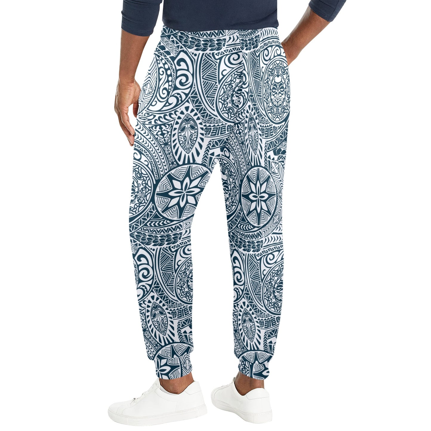 Polynesian Pattern Print Design A03 Men's Casual Track Pants
