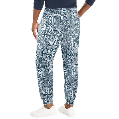 Polynesian Pattern Print Design A03 Men's Casual Track Pants