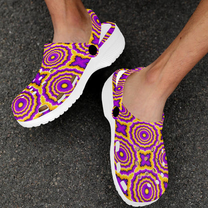 Optical illusion Expansion Unisex Clogs Shoes