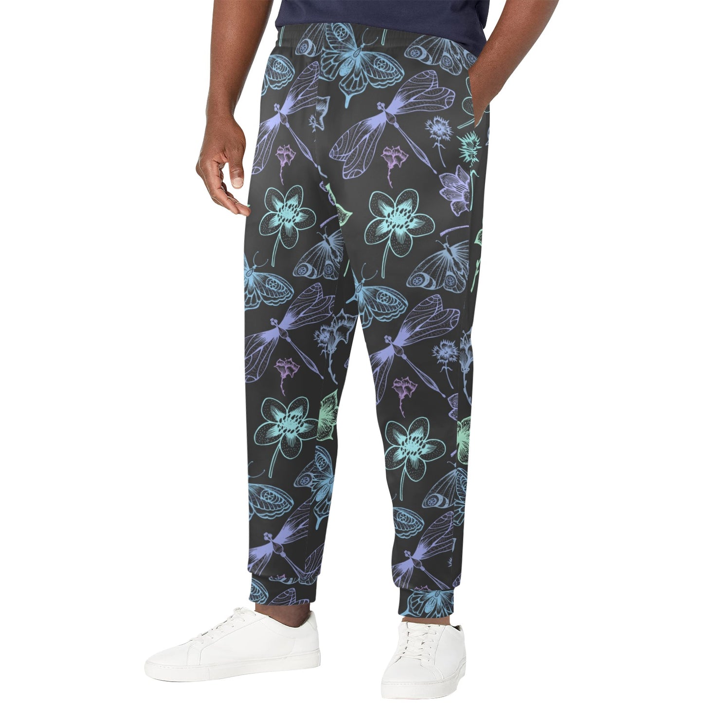 Butterfly Dragonfly Men's Casual Track Pants