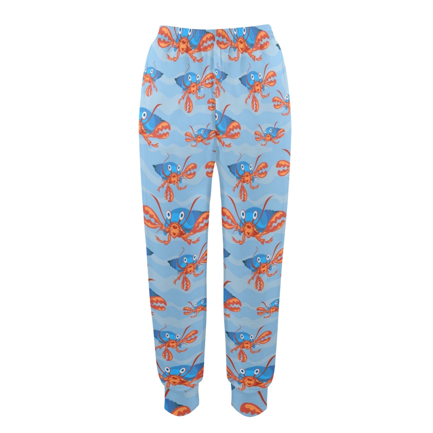 Hermit Crab Design Print Pattern JJ0339 Women's Casual Track Pants
