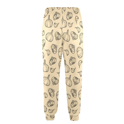 garlic Design Print Pattern JJ0248 Men's Casual Track Pants