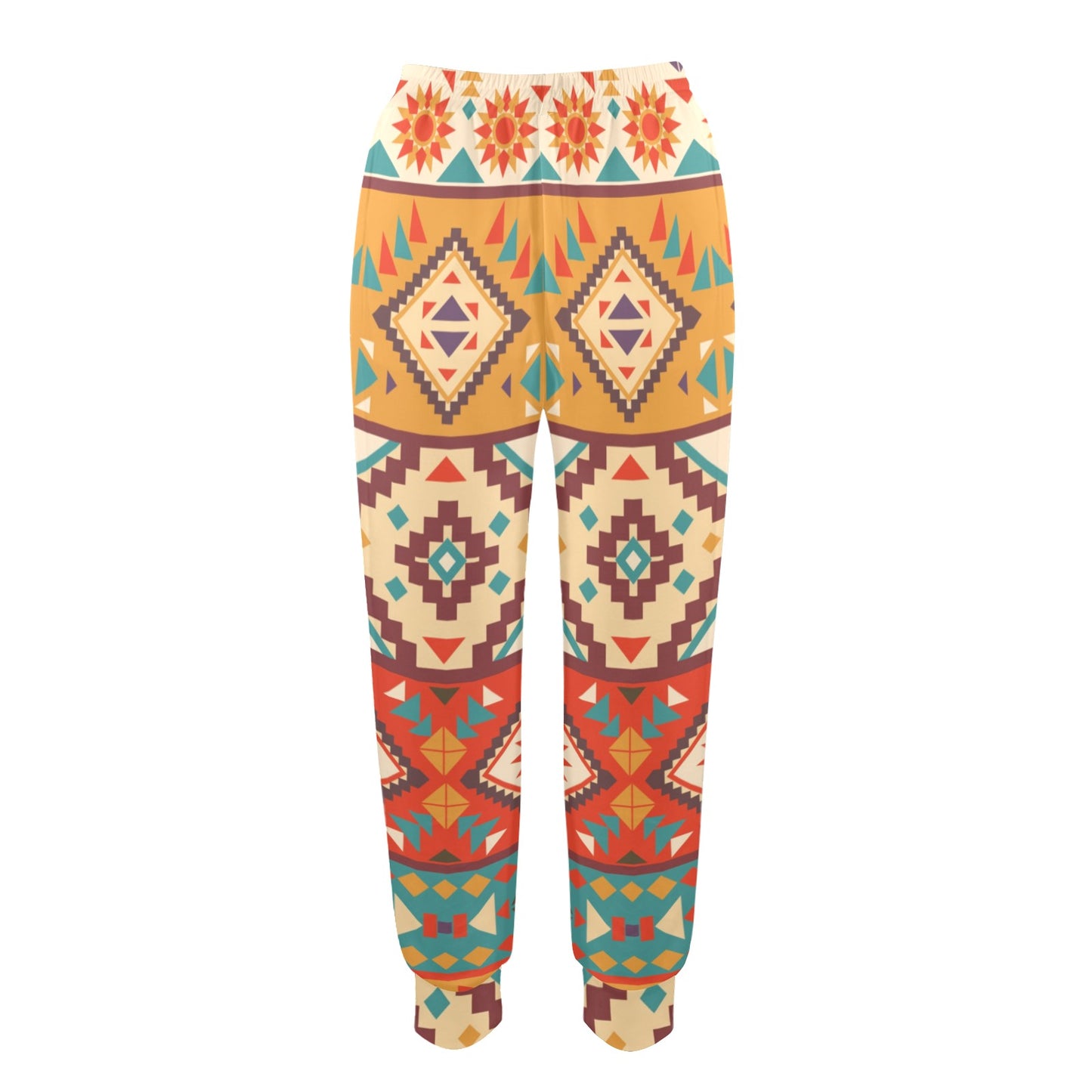 Navajo Pattern Print Design A01 Women's Casual Track Pants