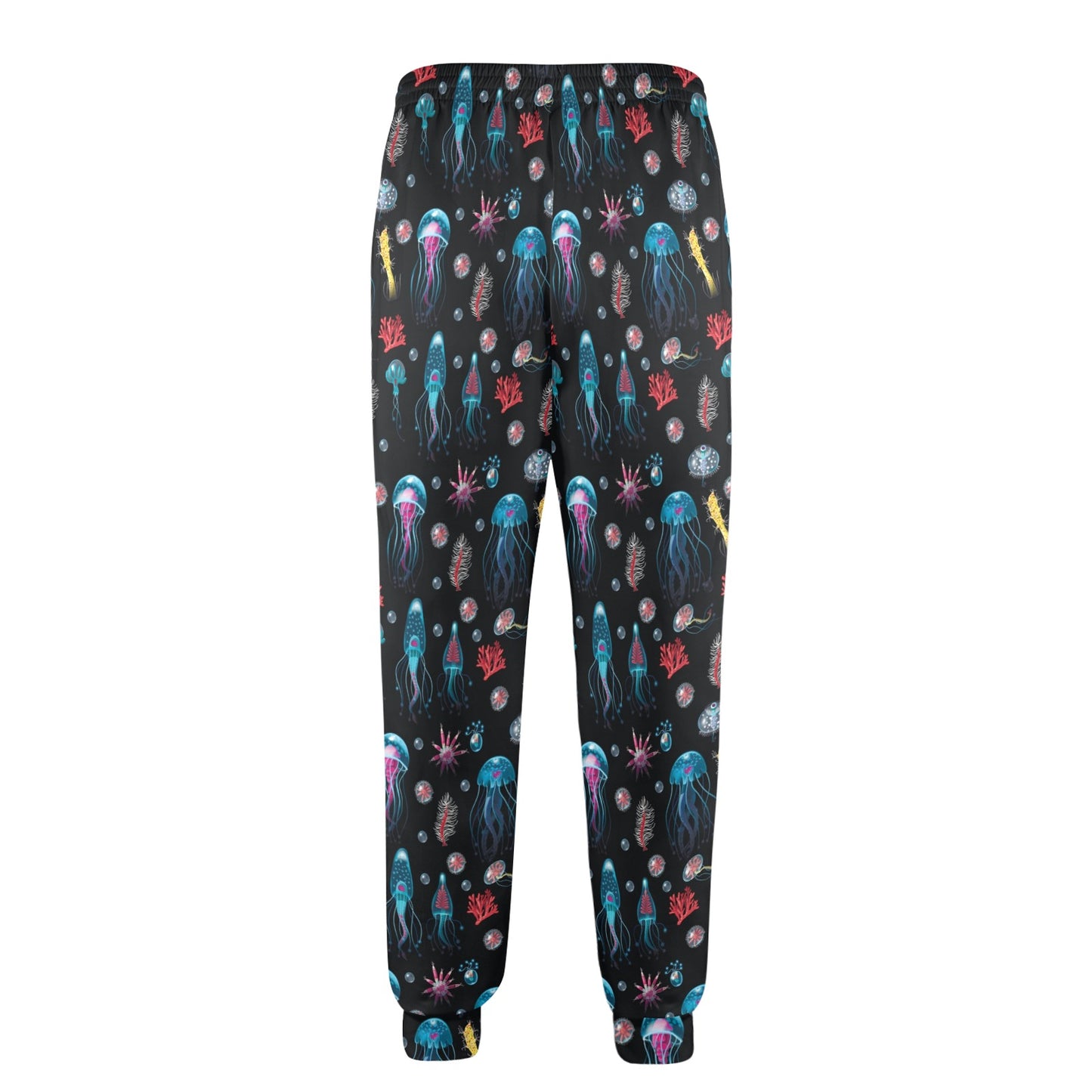 Jellyfish Underwater Print Men's Casual Track Pants