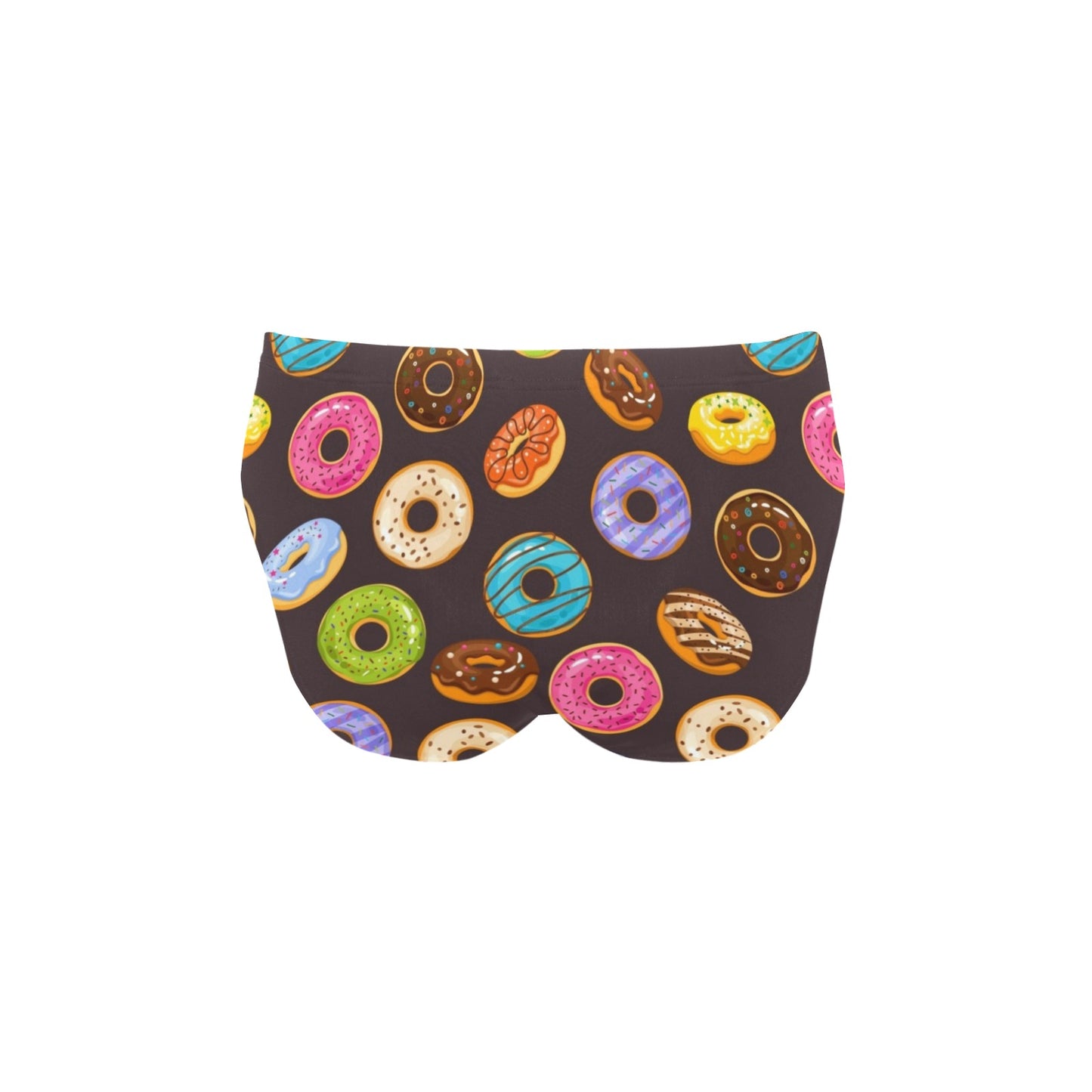 donut Design Print Pattern JJ0134 Men's Swimming Briefs