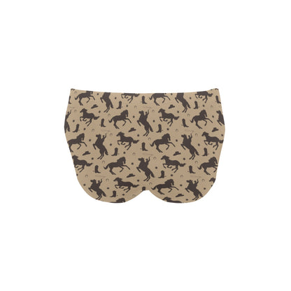 Cowboy Pattern Print Design 05 Men's Swimming Briefs