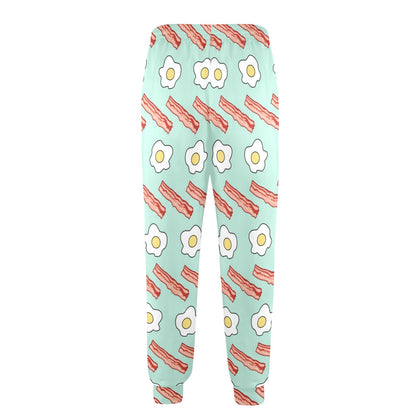 Bacon Sausage Pattern Print Design 01 Men's Casual Track Pants